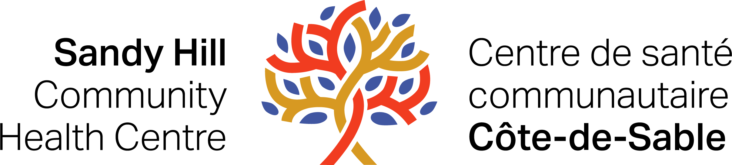 Sandy Hill Community Health Centre Bilingual Logo