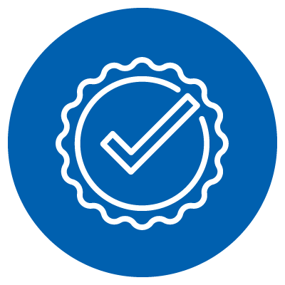 Vector image of a checkmark