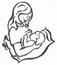 parent breastfeeding baby in football position supported by pillow