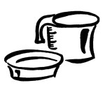 clean containers to hold expressed milk
